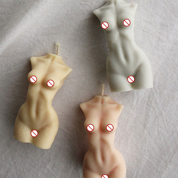 body shaped candles