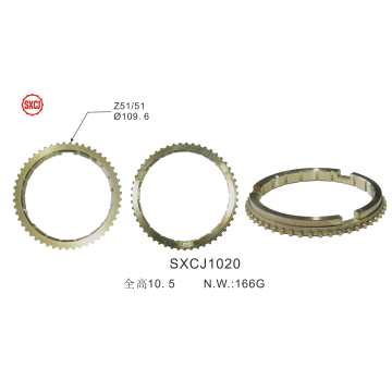 Manuale di vendita calda Parti auto Sincronizzatore Ring OEM 33368-36051 per Toyota