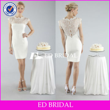 ssw008 2013 new style sexy fitted lace short wedding dresses