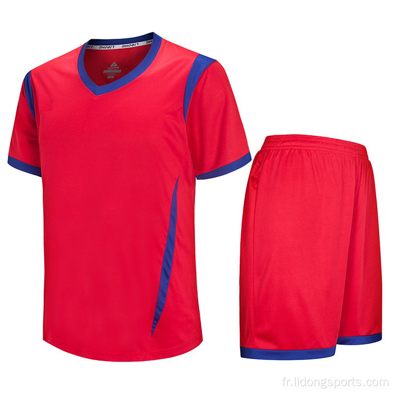 Coupure de football personnalisé Soccer Jersey Wholesale