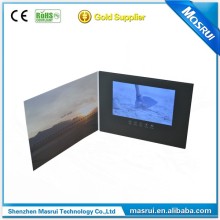 10 inch lcd screen video player 10 inch video brochure 10" lcd video brochure