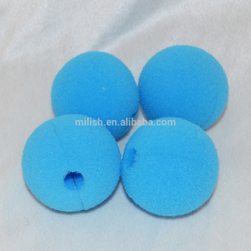 HH-0589 Party light Blue Sponge Foam Clown Nose