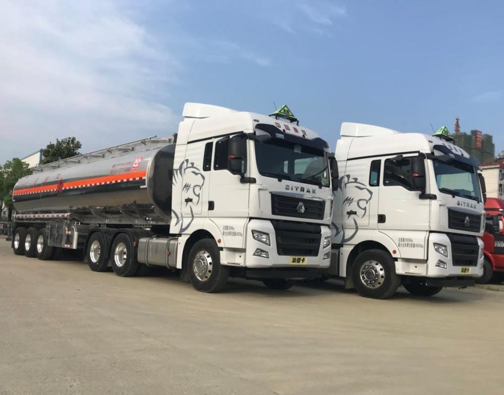 42000L Aluminium Alloy Fuel Tank Semi-Trailer