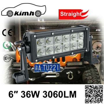 36W Long Life Span PC LENS Motorcycle flexible led light bar