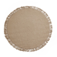Round shape woven wool carpets and rugs