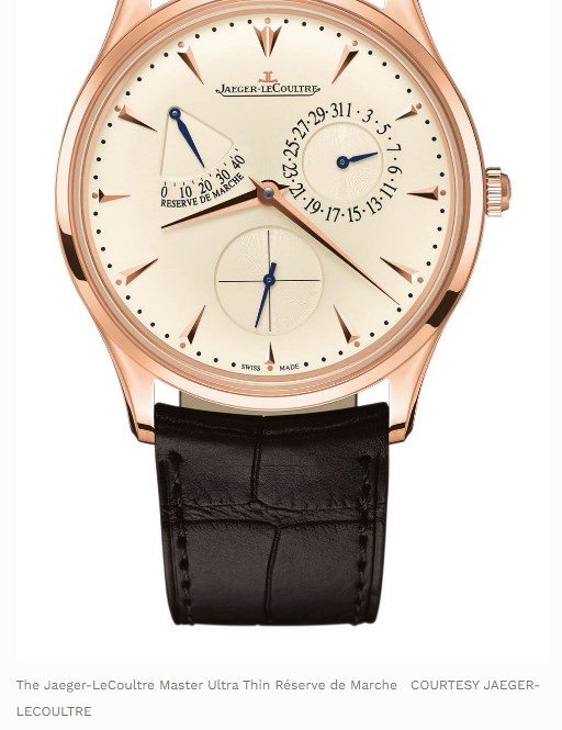 Jaeger lecoultre power reserve