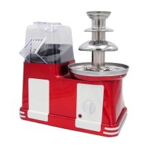 Hot Selling 3-Tier Stainless Steel Chocolate Fountain and Popcorn Maker Set