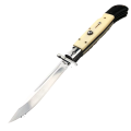 Spring Switch Blade Pocket Knife With Backlock