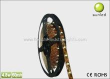 3528 4.8W Dc 12V, 24V RGB decorative Flexible Led Strip Lig