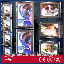 Outdoor light box menu display