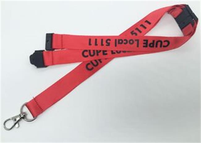 2 5cm Silk Screen Lanyards