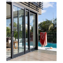 AS2047 Compliant Australian Burglar-Proof Double Glazed Soundproof Sliding Door with Aluminum Profile