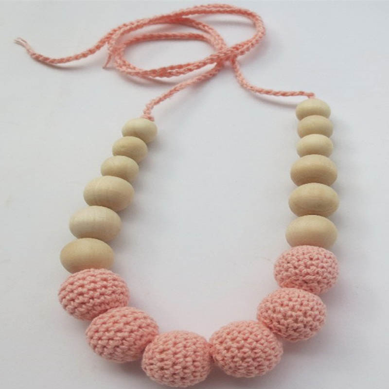 crochet teething necklace