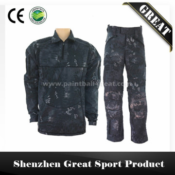 Paintball Overall Coveralls,Paintball Apparel,Army Military Pants Trousers - Blue