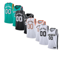 2024 Thailand Quality Uniform: Tim Duncan, Ginobili, Kawhi Leonard, Tony Parker, Jeremy Sochan, Victor Wembanyama Basketball Jerseys
