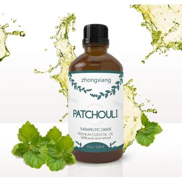 น้ำมันหอมระเหยอินทรีย์ Patchouli สำหรับสปานวดอโรมา