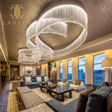 Large Luxury Led Meeting Room Banquet Hall Chandelier