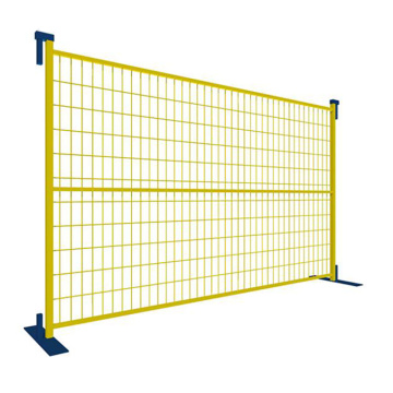 Canada style PVC coated temporary fence panel