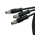 Custom M8 Metal Waterproof Connector IP67 2pin Cable
