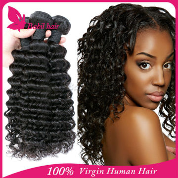 brazilian loose deep wave hair weave interlock hair weaving