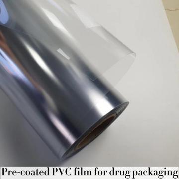 Blue Tint Clear Clear PVC Blister Packing Film
