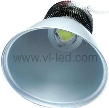 Dia 250 * 300mm 1 * 50w 4000 Lm 57w Led High Bay Light Fixtures For Outside