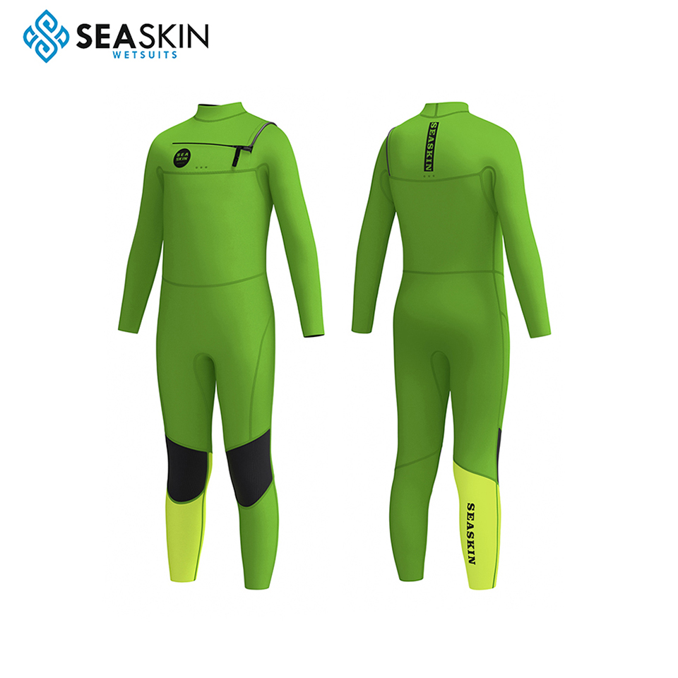 Zeein -kinderen 3/2 mm wetsuit voor surfen op kinderen