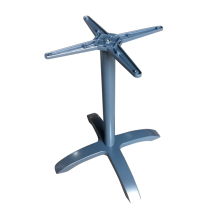 Dark Grey Diecasting Aluminum Inox Table Base