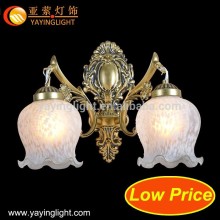 Low price wedding anniversary decor wall lamp,fancy crystal wall lamp,led hamburger wall lamp