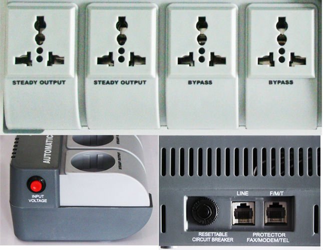 HEYA Home Socket Relay Type 220V Voltage Regulator Stabilizers With 110V Output
