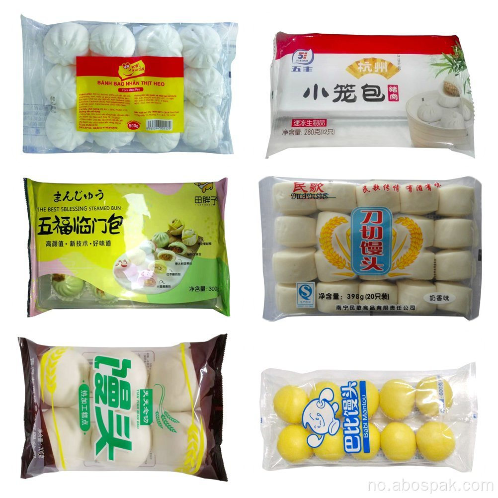 Automatisk frossenmatpakkemaskin for dumplings