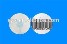rf alarm security soft tagging label