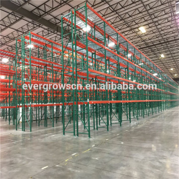China manufacturer steel Q235 material beam storage rack system