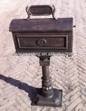Factory direct selling cast iron mail box (BSC124)