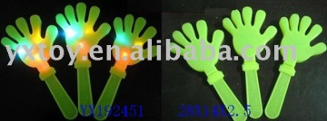 plastic flashing clap toys