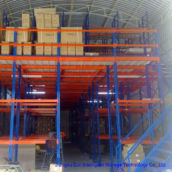 China Manufacturer Ebil Metal Industrial Multi-Layer/ Mezzanine Rack