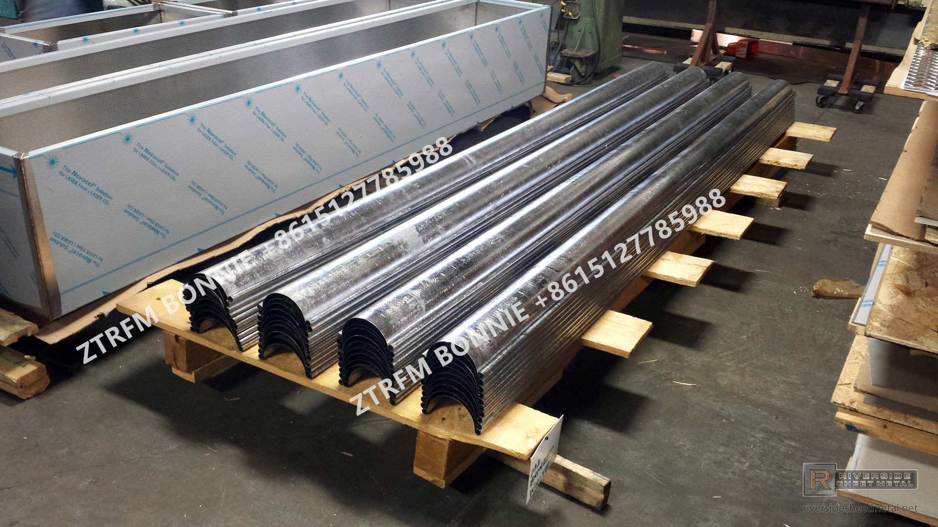 Customized Gutter shape steel purlin Machine from Zhongtuo Machinery