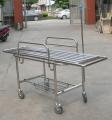 Chariot en aluminium pliant de civière d&#39;ambulance d&#39;hôpital