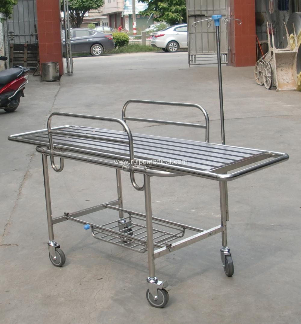 Folding Hospital Aluminum Ambulance Stretcher Trolley