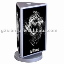 Good Quality Acrylic Table Rotating Light Box