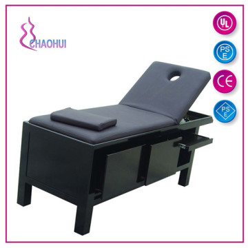 skin act massage table with storage