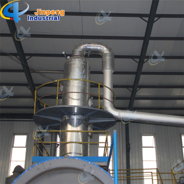 Pyrolysis Oil Distillation Plant with Higher Oil Yield