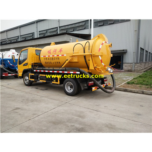 JAC 4000L Excrement Suction Tank Trucks