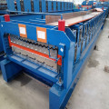 Corrugated sheet metal roof sheet roll forming machine