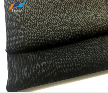 Jacquard Pine Skin 100% Polyester Black Abaya Fabric