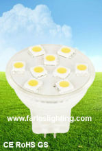 9pcs 12V DC SMD LED lamp (G5.3-5050)