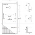 PANEL SOLAR FLEXIBLE DE 220 V HIGHT CUT