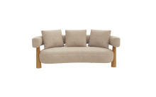 Classic Roll-Arm Three-Seater Sofa