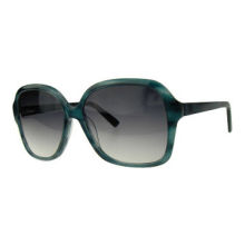 Acetate sunglasses with wood temples