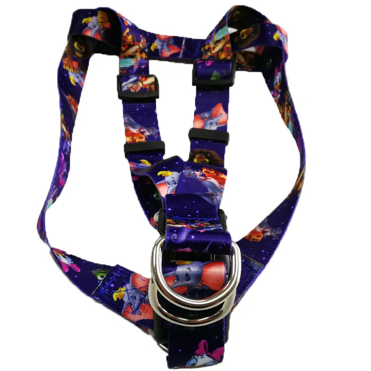 Wholesale Dog Harness Adjustable Pet Training Collar Pet Supply Christmas Products Nylon Polyester Coated Retractable Dog Training Lead Leather Rope Leash